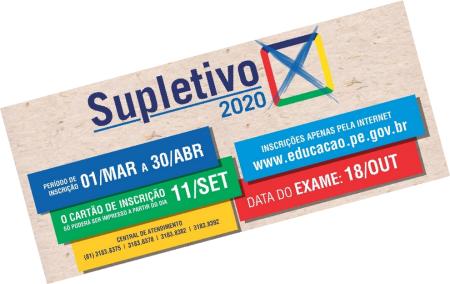 Exames Supletivos 2020