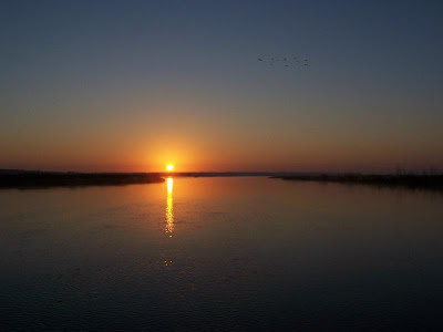 sunrise over the St. Johns River