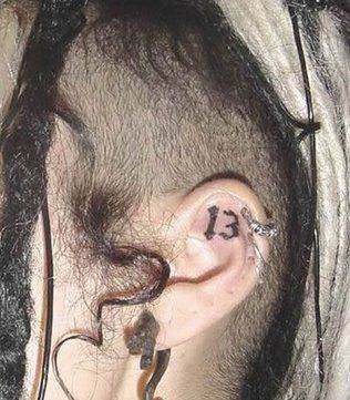 tattoos behind ear