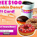 Dunkin Dount Gift Card