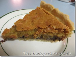 chocolate chip cookie pie - The Backyard Farmwife