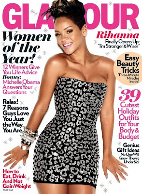 Rihanna Glamour Magazine FashionablyFly.blogspot.com