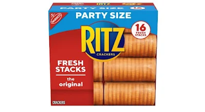 Grab Two 23.7-Oz Party Size Boxes of Original Ritz Crackers for Just $8.45 on Amazon