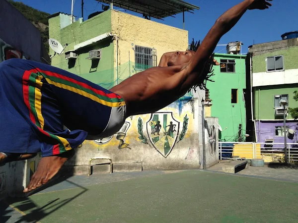 Capoeira. #PraCegoVer