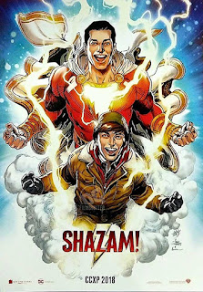 shazam dc movie poster wallpaper screensaver image picture