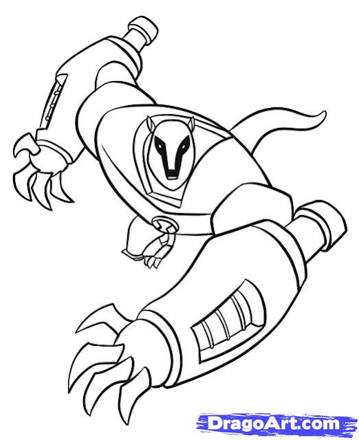 very best ben 10 coloring pages