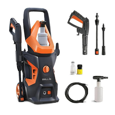 IBELL WIND55 Universal Motor Pressure Washer - 1800 Watts, 140 Bars, Car, Bike & Home Cleaning under 10000
