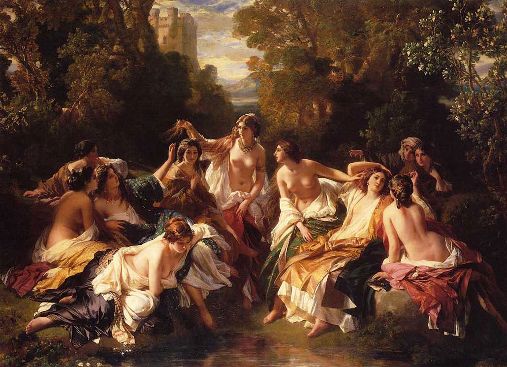 Florinda by Franz Xaver Winterhalter, 1853.