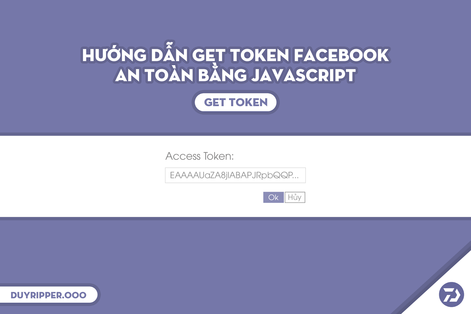 Hướng dẫn get token facebook nhanh gọn và an toàn