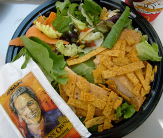 mcdonald's southwest salad calories with dressing