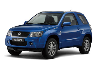 blue color Suzuki Vitara