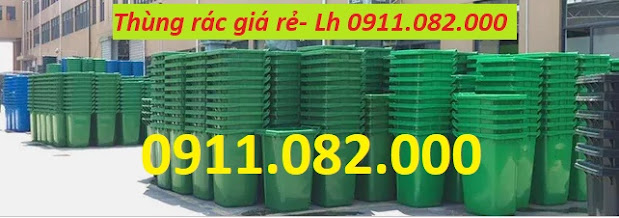 Si le thung rac dap chan gia re ha gia thung rac 120l 240l 660l gia re tai an gianglh 0911082000