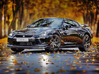 Nissan Gtr R35 Black Edition Wallpaper