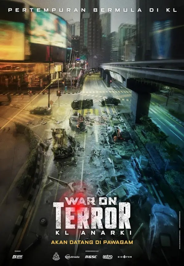 Poster Filem War On Terror KL Anarki