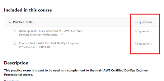 Best Practice test to pass the AWS Certified DevOps Engineer Professional Certification