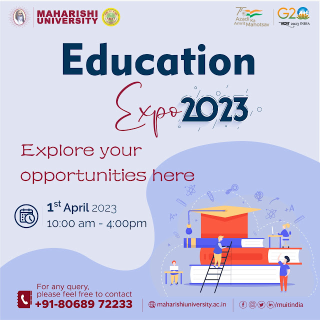 Maharishi University (MUIT) Education Expo Lucknow
