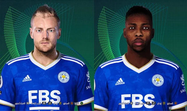 Jamie Vardy & Kelechi Iheanacho Face For eFootball PES 2021