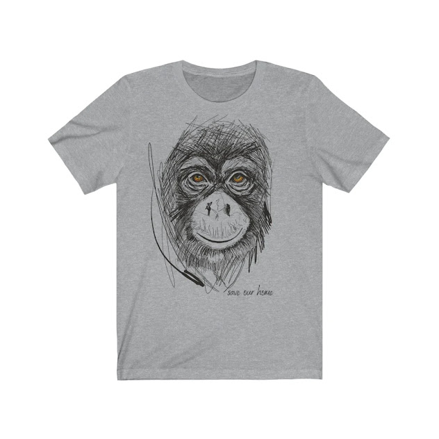 Save our Home Monkey T-shirt