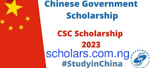 Scholarship Council of China for 2023–2024