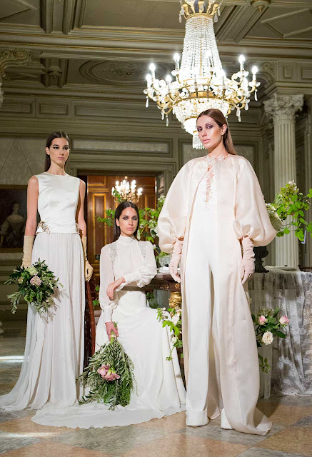 atelier couture, desfile, novias, pasarela, diseño español, lujo, glamour, boda