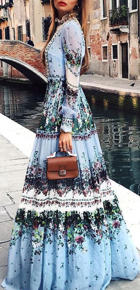 gypsy style addict: amazing maxi dress + bag