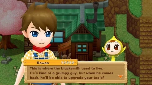 Harvest Moon LoH Gus Smithy