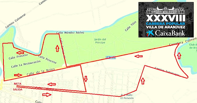 Recorrido Carrera Popular