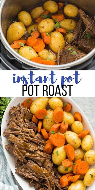 Instant Pot Pot Roast Recipe (Pressure Cooker Pot Roast) 