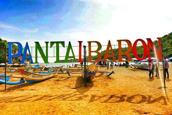 Harga Tiket Dan Rute Lokasi Pantai Baron Gunung Kidul Jogjakarta