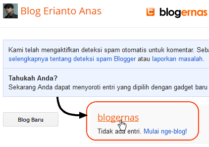 Cara Kembali Menggunakan Backup Template Blog Sendiri