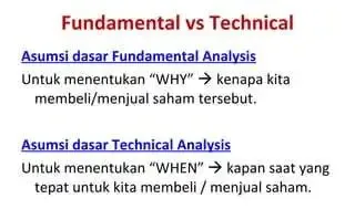 Fundamental dan teknikal