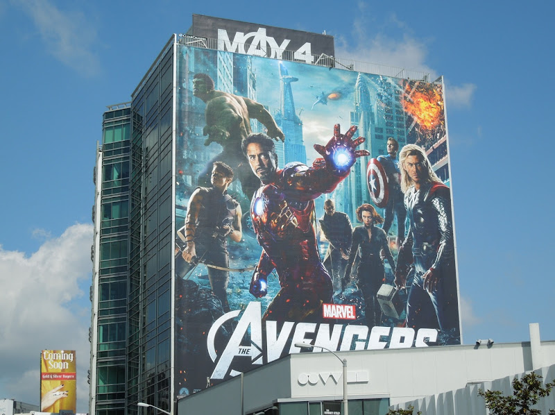Marvel The Avengers billboard