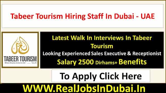 Tabeer Tourism Careers Dubai Jobs