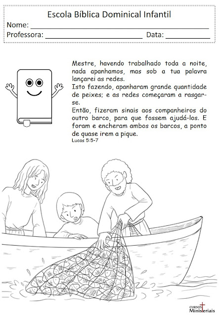 Atividade bíblica infantil