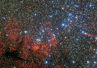 star cluster NGC 3590