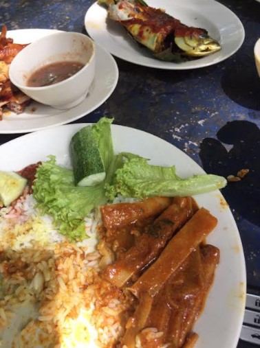 lokasi dine in, makanan di kedah, ikan bakar, pajeri sedap, menu kampung