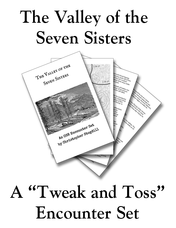 The Valley of the Seven Sisters Tweak and Toss Encounter Set