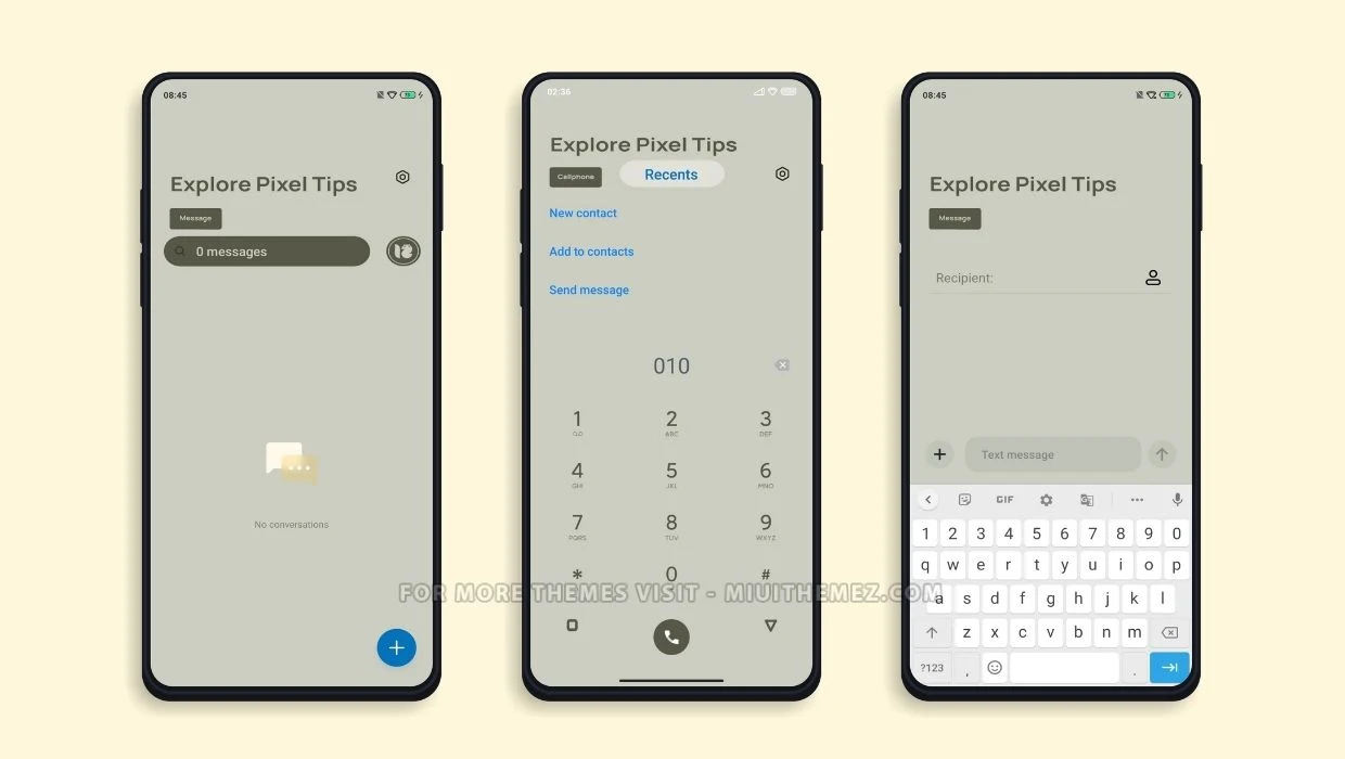A+12 v12 MIUI Theme