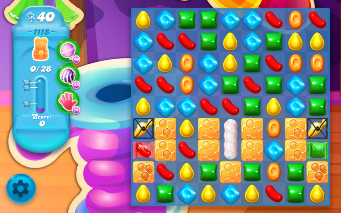 Candy Crush Soda Saga level 1118