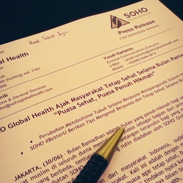 Puasa Sehat Bersama Soho Global Health