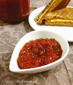Featured Recipe | Tomato Jam from The Harried Cook #SecretRecipeClub #recipe
