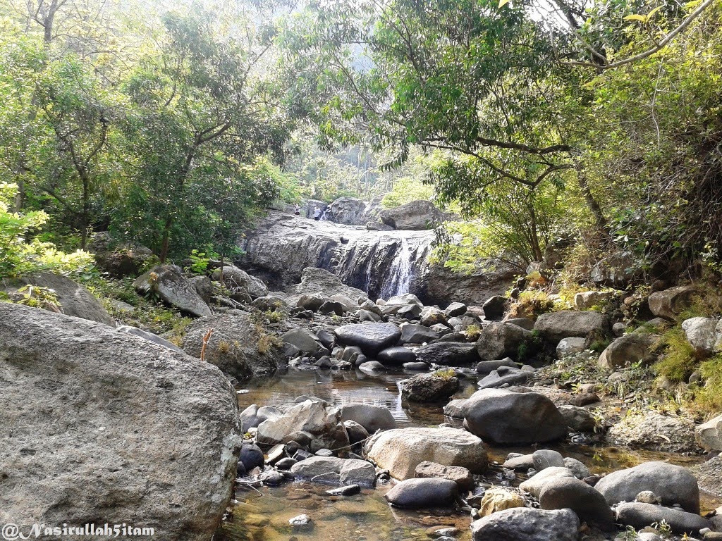 Curug Gendangsari yang pertama, dari bawah