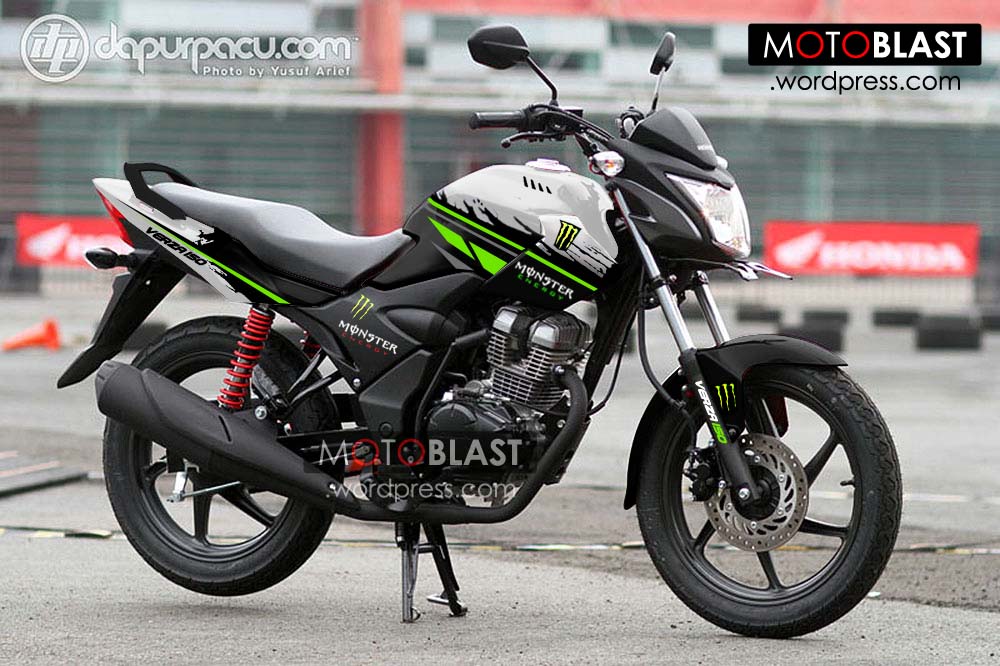 Foto Modifikasi  Honda Verza  Monster Energi 2019