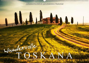 Wundervolle Toskana (Wandkalender 2014 DIN A2 quer): Im Norden Italiens (Monatskalender, 14 Seiten)
