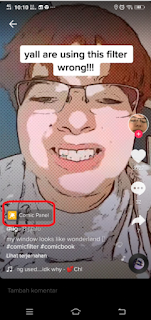 Comic panel filter | Cara mendapatkan comic panel filter boobs di tiktok