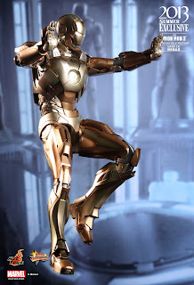 Hot Toys Iron Man 3 1/6 Scale Mark XXI "Midas" Armor 12" Figure
