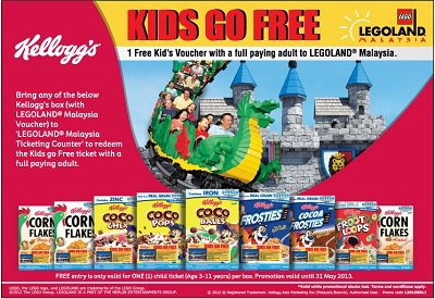Legoland Malaysia: Free Child Ticket with Paid Adult ...