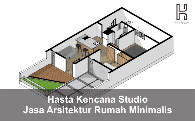 hasta kencana arsitek bandung, rumah minimalis bandung