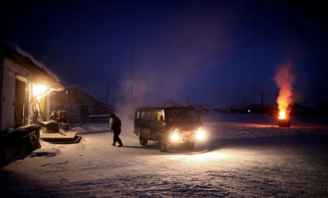 Oymyakon  a cidade mais fria do mundo nas fotos de Amos Chapple