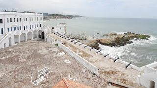 Resort in Ghana. The slave castles are 5 star restorts